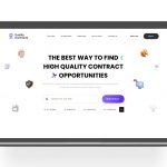 Landing Page for Contracting Company Adobe XD Free Download
