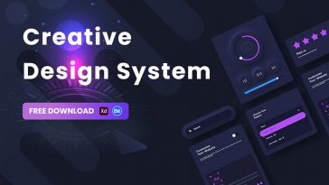 ADOBE XD Design System Template