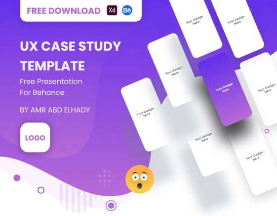 ux case study template xd download