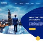 Business Consultant Website Template
