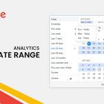 Google Analytics Date Range for Xd
