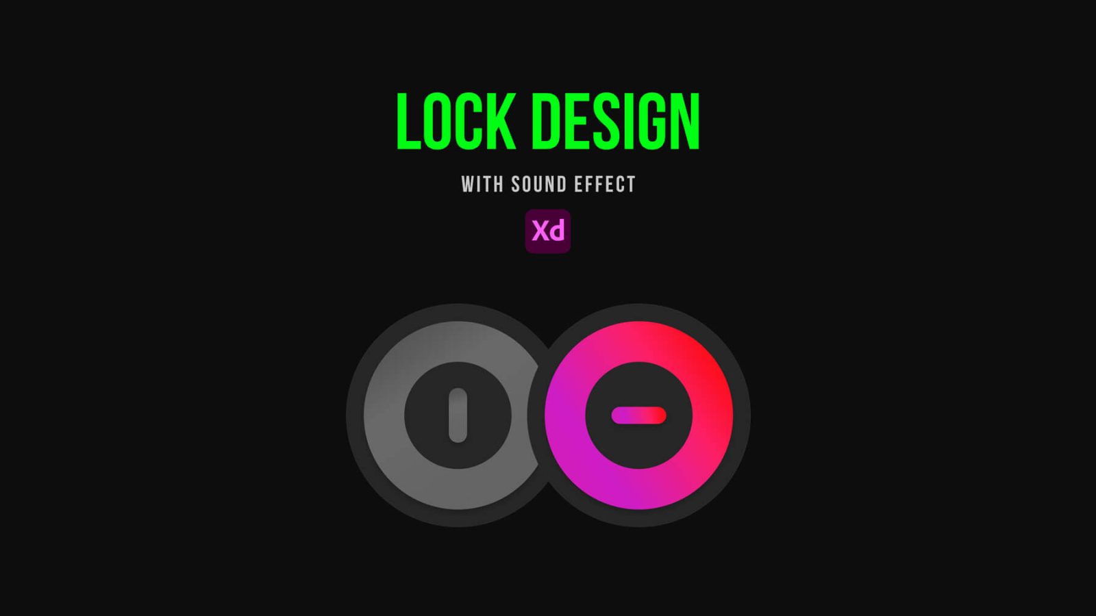 Interactive Xd Button With Sound