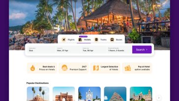 Travel Website Figma Template (Anygo)