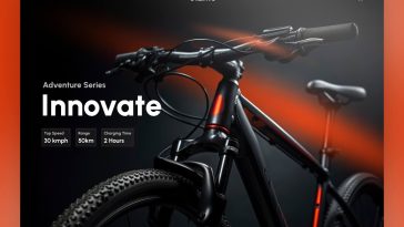 Free Bike Landing Page Figma Template Gizmo