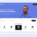 Free Medicent – Medical Center Finder Figma File