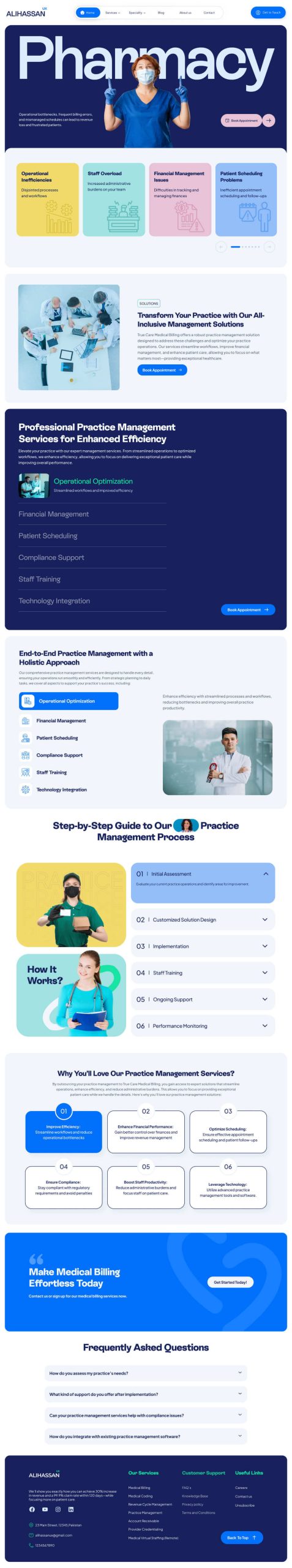 Free Pharmacy Website Template For Figma1